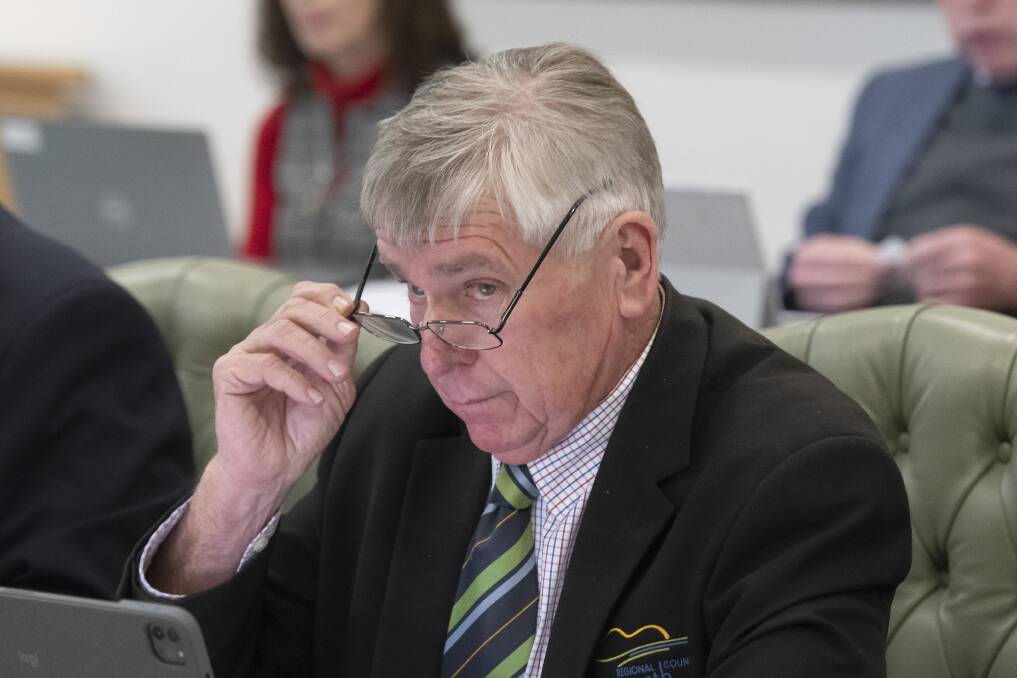 Councillor Phil Betts is not happy with the state government for compelling Tamworth to fork out $850,000 on dam safety upgrades. File picture by Peter Hardin
