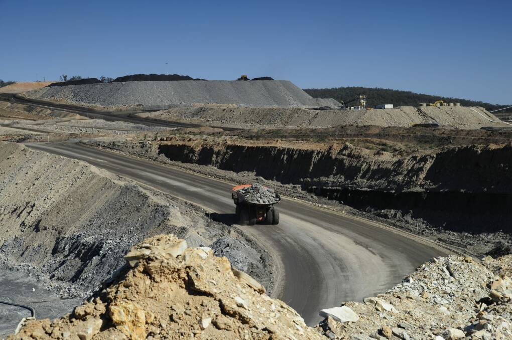 Whitehaven's Maules Creek Coal mine was recently granted permission to extend operations until 2044, nine years after its initially-approved decommission date. Picture file