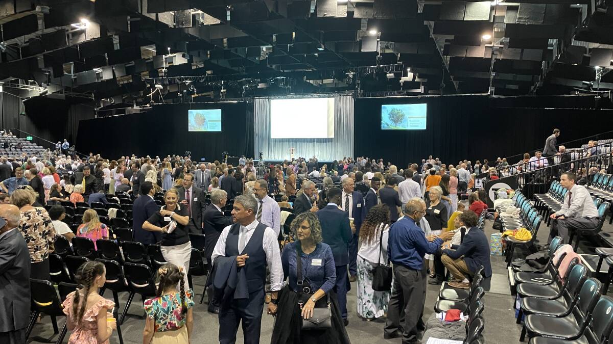Thousands of Jehovah's Witnesses journeyed to Tamworth for the Regional 2023 Convention of Jehovah's Witnesses held across three days from September 22 to 24 and again from September 29 to October 1. Pictures by Jonathan Hawes and supplied by Les Whyte