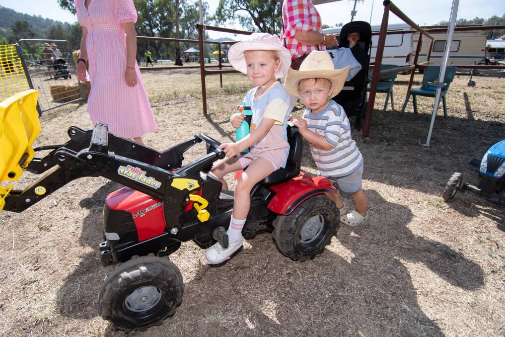 The Dungowan Village Fair drew an estimated 1500 people to the town, which organisers said was pretty impressive for a town of about 400 people. Pictures by Peter Hardin