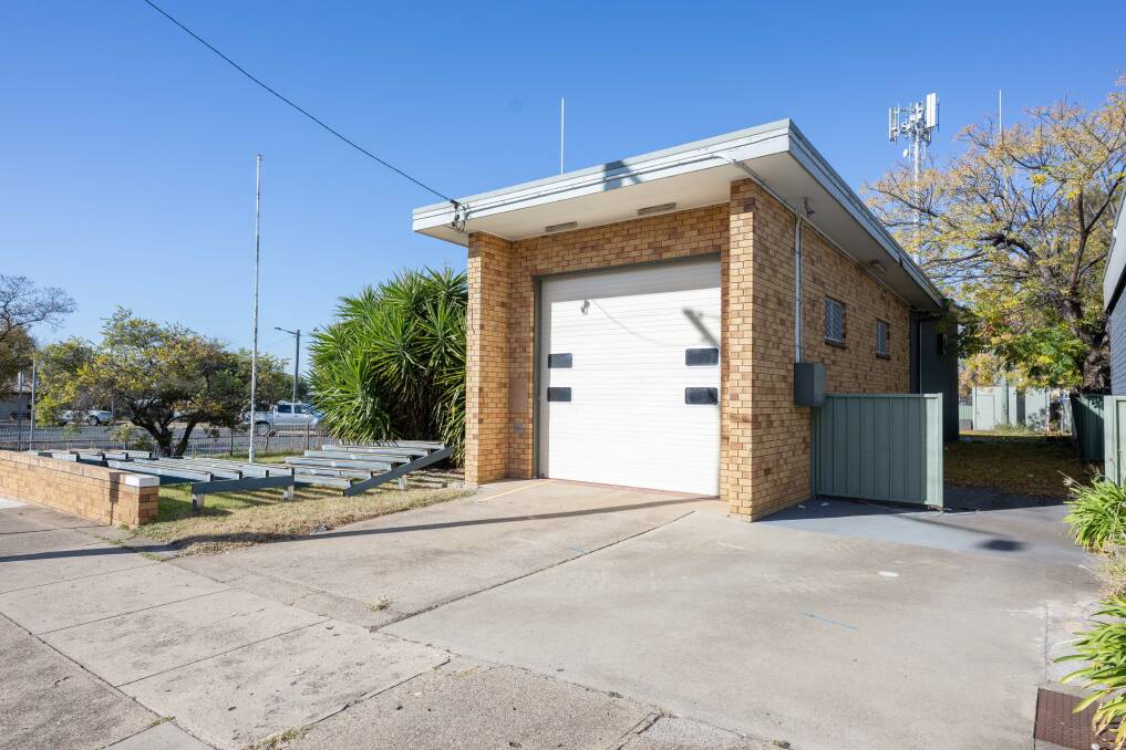 The West Tamworth 508 fire station has been sitting vacant for nearly three years. Picture by Peter Hardin