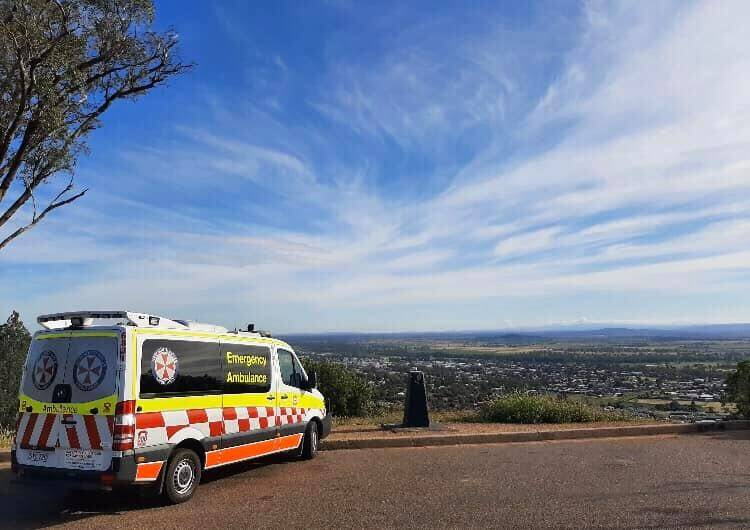 Emergency services responded to three separate major vehicle crashes over the weekend, two near Gunnedah and one in Armidale. Picture supplied by NSW Ambulance on Facebook