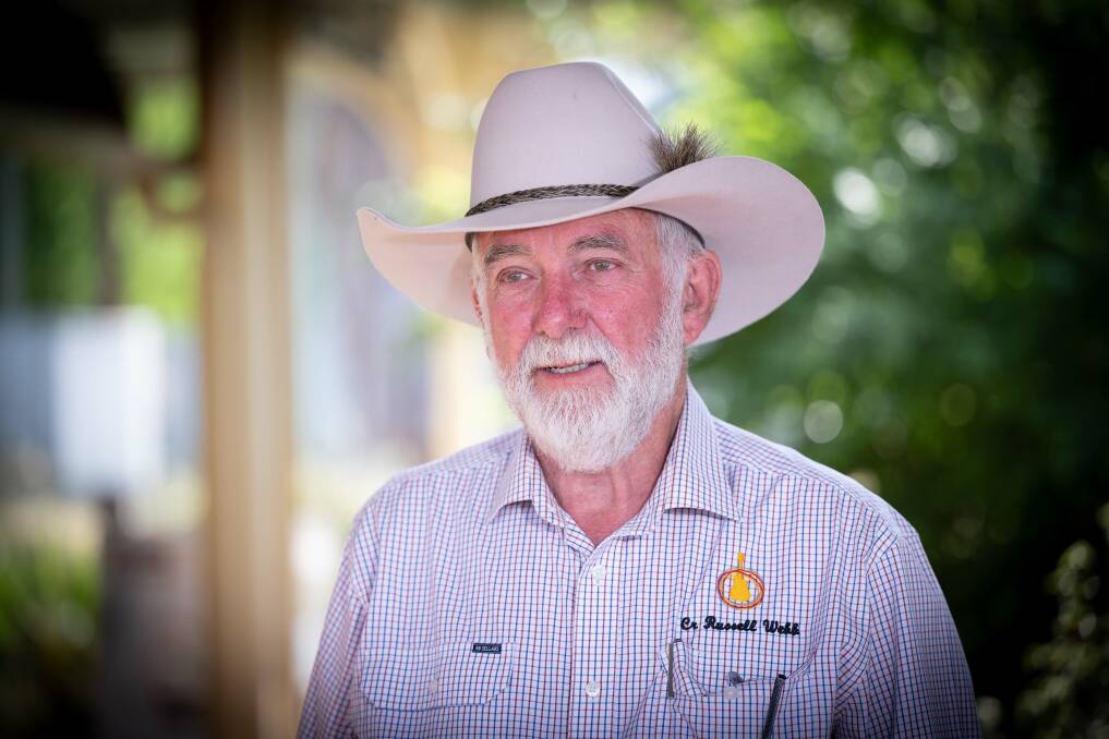 Tamworth mayor Russell Webb wants funding for roads and cost of living relief. File picture by Peter Hardin