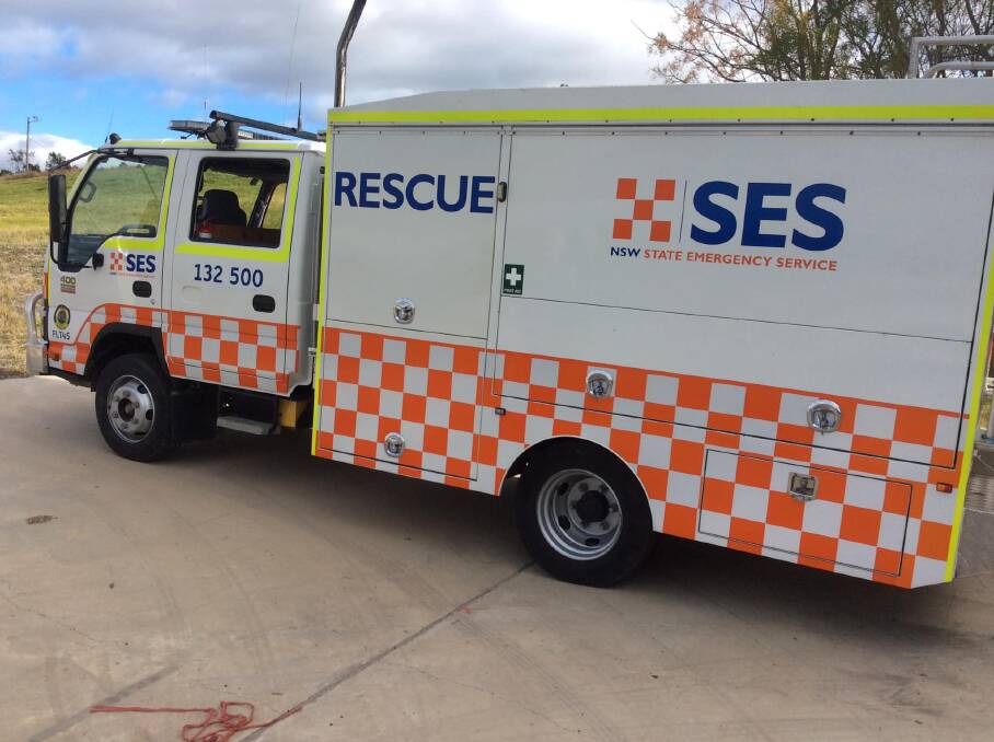 SES Tambar Springs' Community First Responder unit were some of the first on the scene where the grisly motorcycle accident took place. Picture supplied by NSW SES Tambar Springs Unit on Facebook