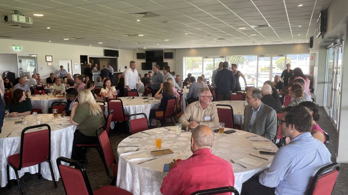 About 100 people attended the lunch, including prominent members of Tamworth's business community and a few members from the local council. Picture by Jonathan Hawes