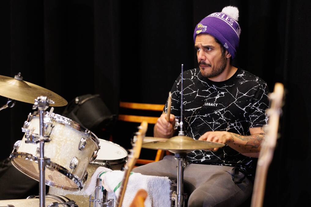 Teangi Knox has been cast in the role of Warumpi Band drummer Gordon Butcher Tjapanangka. Picture by James Henry courtesy of the Ilbijerri Theatre Company