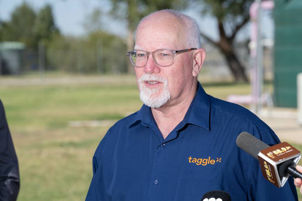 Taggle System's Steven Cato said more than 60 other councils and utility providers he works with will be eagerly awaiting the results of the study. Picture by Peter Hardin