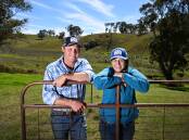 Cameron and Danielle Douglas at their Nundle property where they have taken their business into their own hands, marketing their own meat instead of relying on the supermarket duopoly of Coles and Woolies. Picture by Gareth Gardner