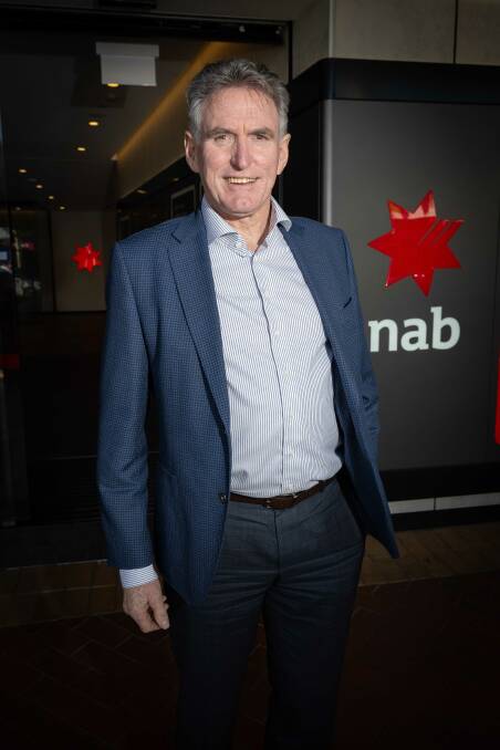 NAB CEO Ross Ewan said he is excited to meet with local businesses. Picture by Peter Hardin