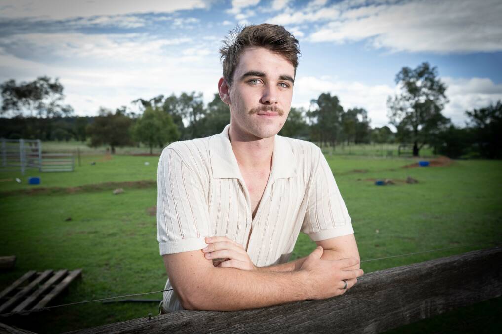 Oxley High graduate Matthew Barrett is adjusting to life after school. Picture by Peter Hardin