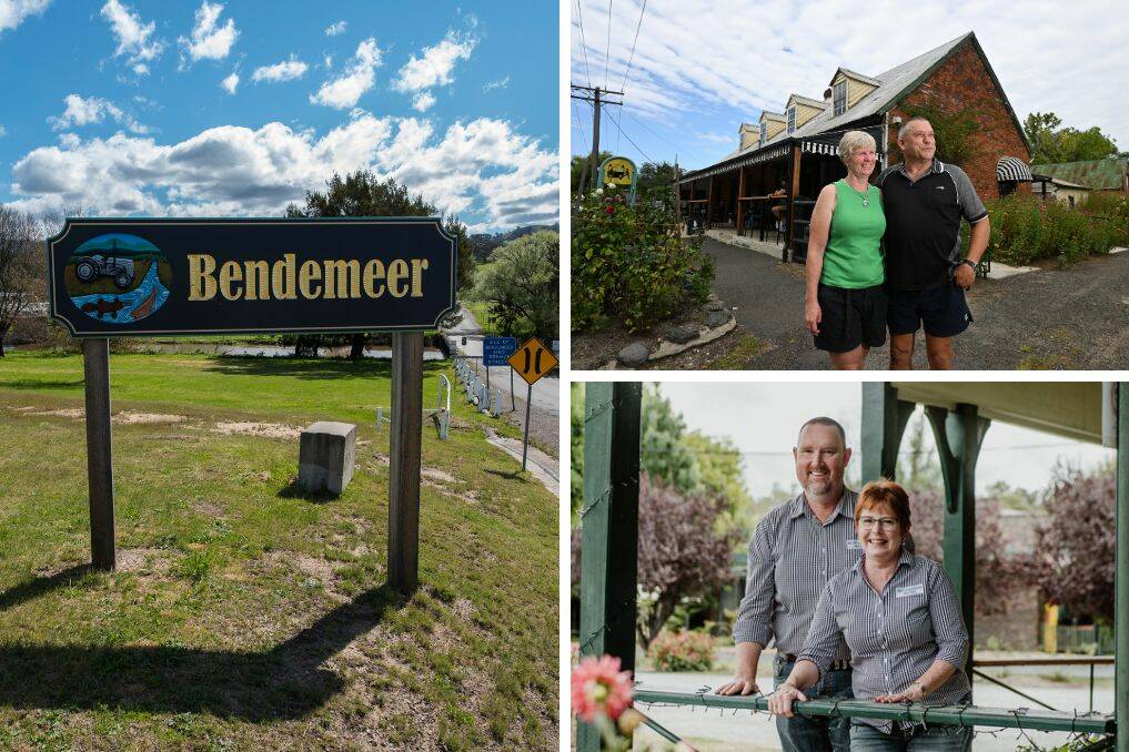 Bendemeer back to life: Two couples who saved two local establishments and the essence of the little village community along the New England Highway. Pictures by Gareth Gardner and supplied. 