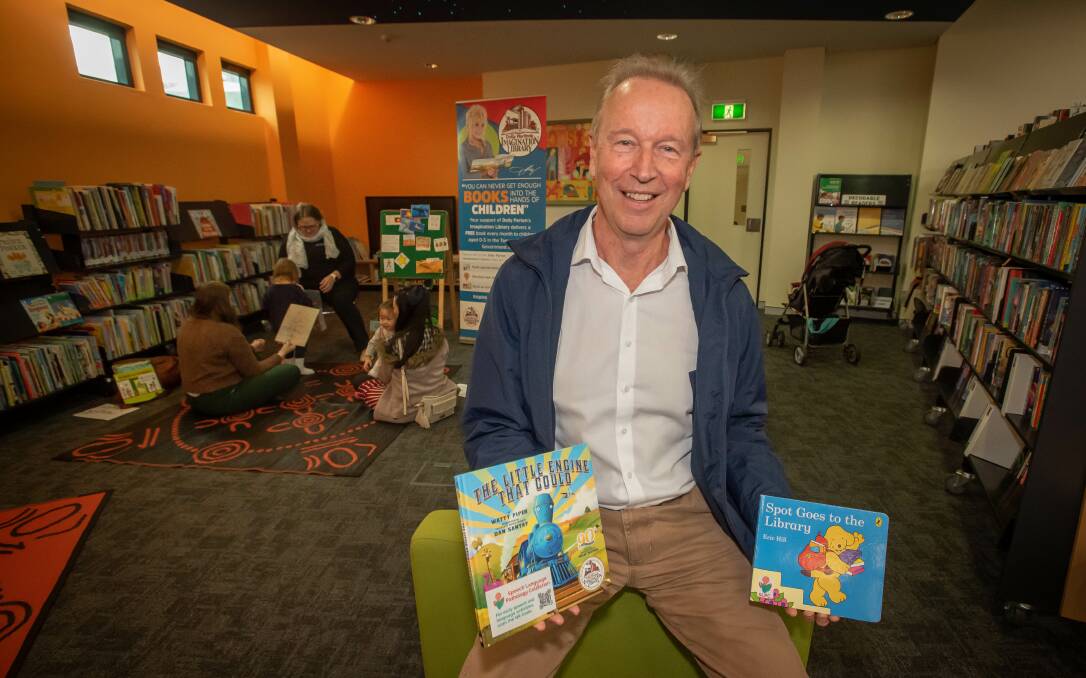 National program manager for Dolly Parton's Imagination Library Leo Kirkmann. Picture by Peter Hardin.