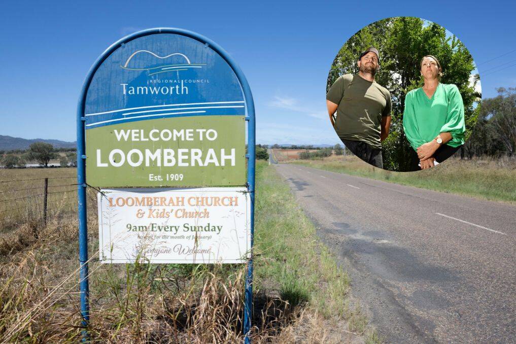 Three representatives from the Loomberah Family & Farmland Committee, including Ben Wynn and Rachel Tongue (inset), will share the community's concerns about the Lambruk solar farm project, at Tuesday's council meeting. Picture by Peter Hardin and Gareth Gardner