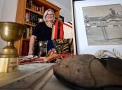 Doctor Kate Bricknell discovered memorabilia belonging to her grandfather-in-law Stanley Allen in an old suitcase. Picture by Gareth Gardner