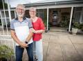 Owners of 'Rose-Lea' home, David and Sandy Cholson are excited to finally welcome guests into their home. Picture by Peter Hardin