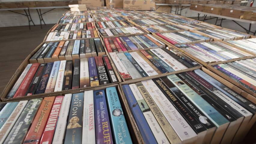 Books, books, and more books, as far as the eye can see. The Tamworth Lions Club Giant Book Sale runs from Saturday November 4 to Sunday, November 12. Picture file
