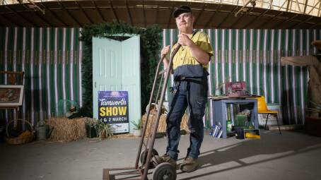 Volunteer Harry Burkett is one of many who helps to ensure Tamworth Show runs smoothly. Picture by Peter Hardin