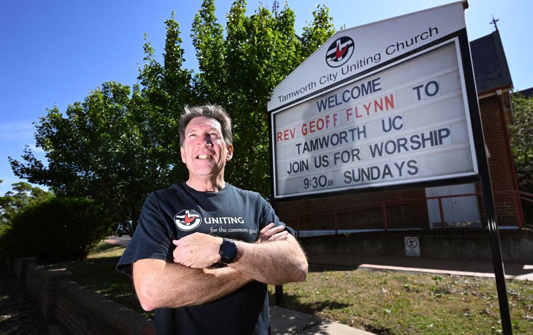 Tamworth's new Uniting Church minister Reverend Geoff Flynn will be commissioned on October 28 at Tamworth City Uniting Church at 2pm, and lead a combined service at Southside on October 29. Picture by Gareth Gardner