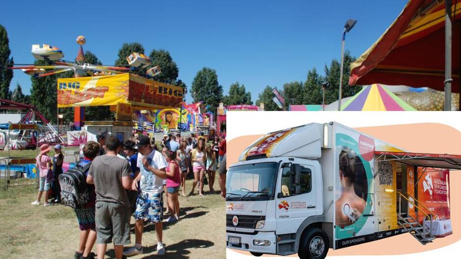 The skin cancer check truck will visit Walcha at the show on March 8 and 9