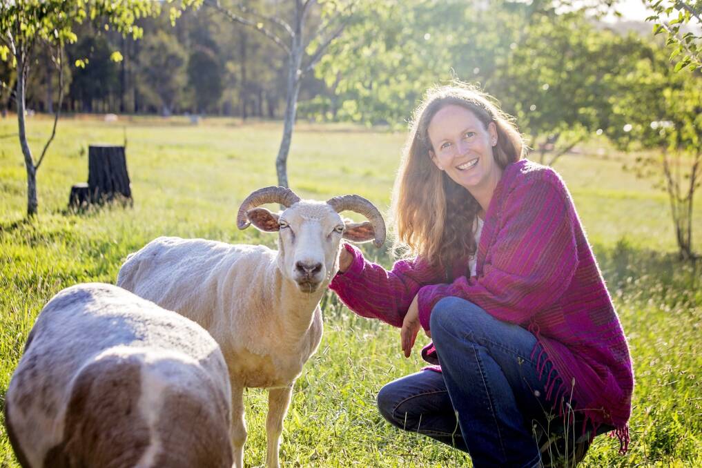 Immersion: Anna Featherstone at the Honeycomb Valley Farm property near Nabiac.