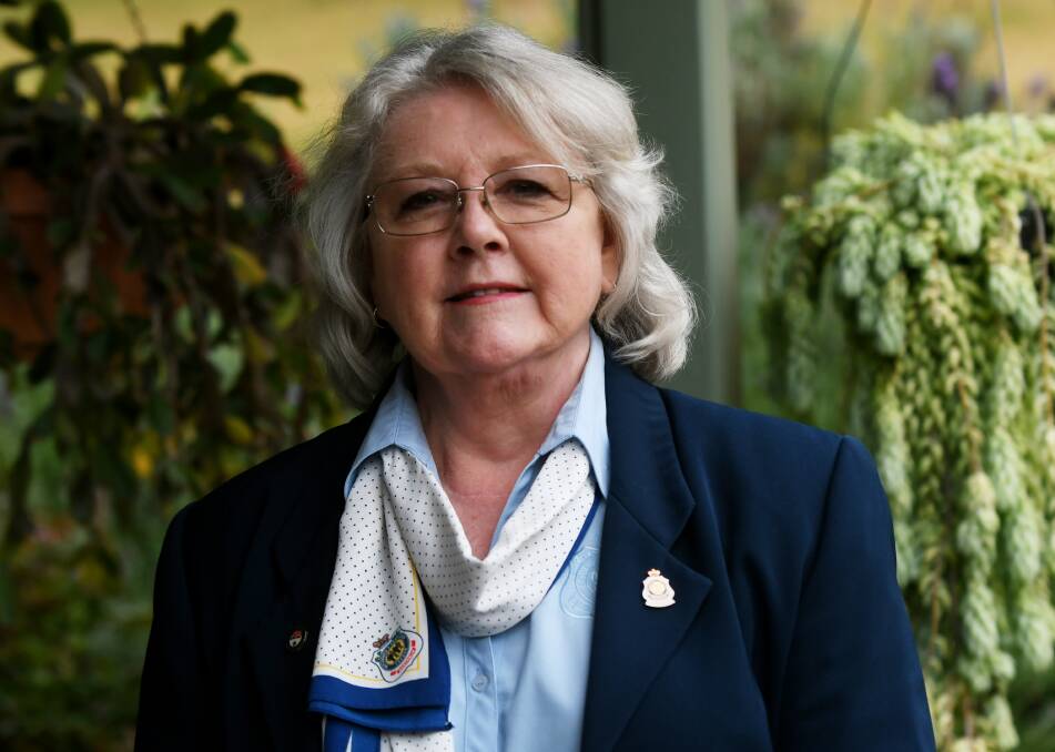 SPECTACULAR SERVICE: Navy veteran and former RSL NSW director Sandra Lambkin has received a Medal of the Order of Australia. Photo: Gareth Gardner.