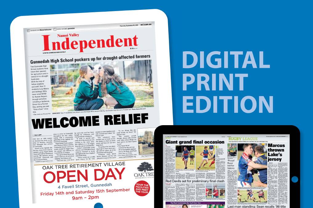 YOUR NEWS, YOUR WAY: Go online and visit www.nvi.com.au to subscribe for full digital access.