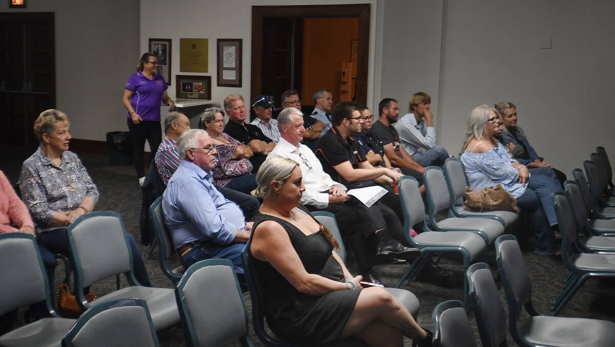 Attendees at Tuesday's night's TCMF feedback session. Picture by Gareth Gardnere