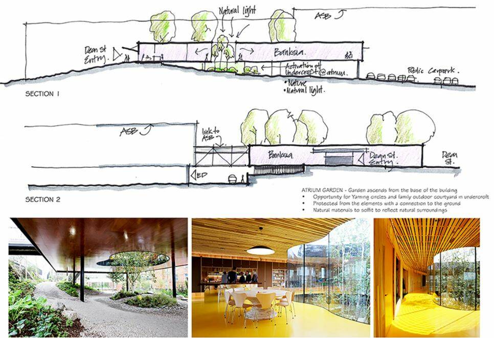 IDEAS: Preliminary design plans for the new Banksia mental health unit.