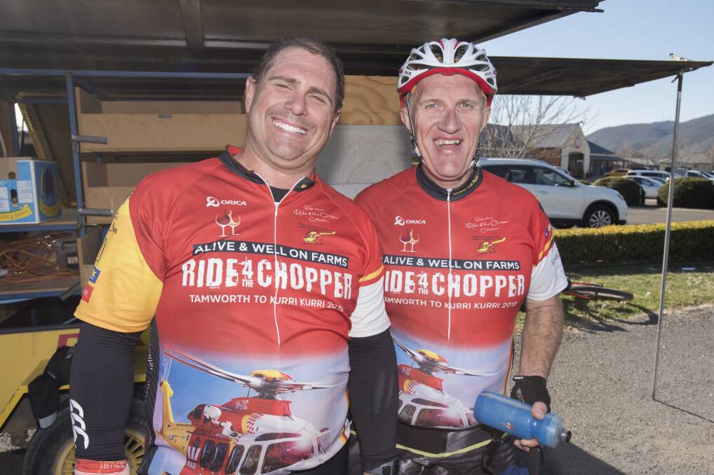 Riders tackled the dirt and the tar for 85km in aid of the Westpac Rescue Helicopter. Photos: Peter Hardin