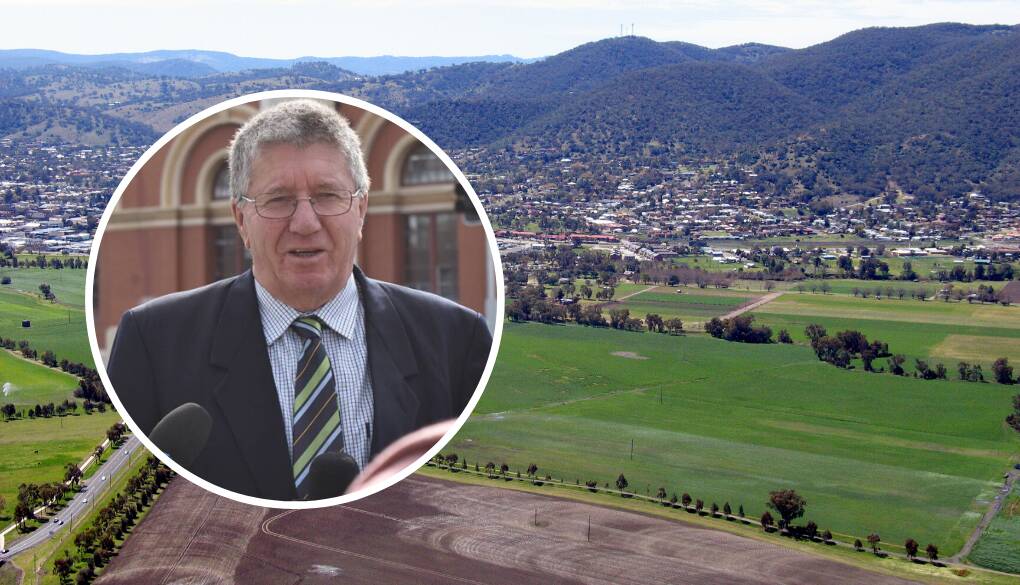 Ongoing: Councillor Col Murray is excited by the prospect of a university campus in the city. 