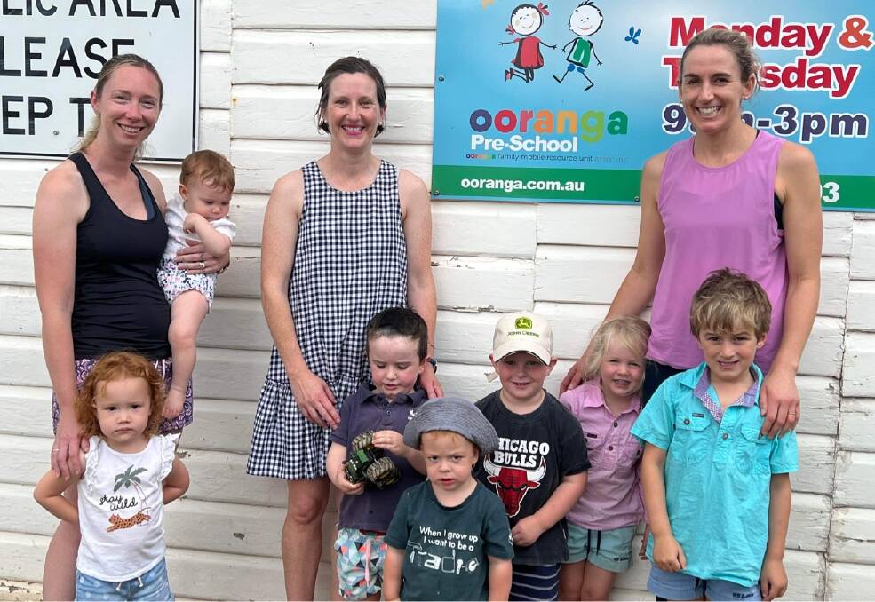 Welcome news: Rosie, Eloise and Georgie Holland, Pippi and Charlie Beer, George and Fred Kelly, Laura, Madeline and Archie Wilmott. Photo: Supplied