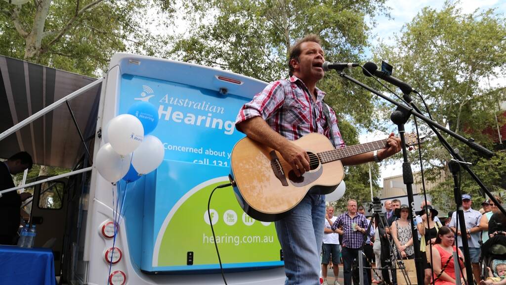 How's your hearing?: Australian Hearing ambassador Troy Cassar-Daley will perform at the festival. Photo: Supplied.