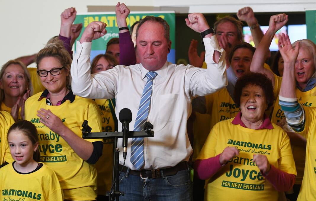 New England MP Barnaby Joyce.