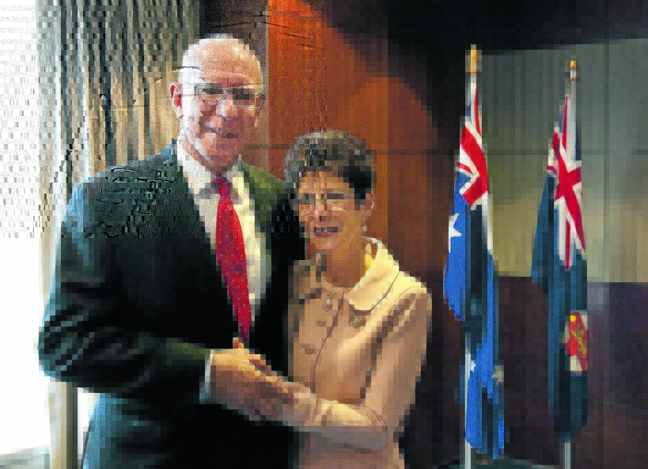 COMING TO TOWN: NSW Governor David Hurley, and wife Linda Hurley, will visit Quirindi next week. Photo: Ryan Stuart.