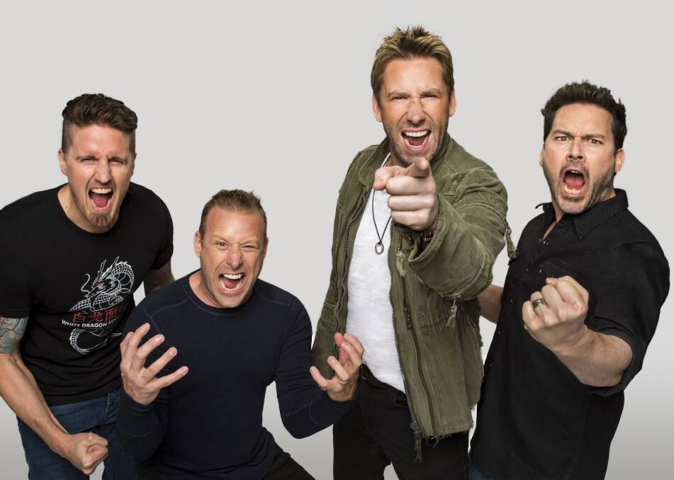 FAN FRIENDLY: Canada's Nickelback have had their fair share of critics but they have enjoyed record-breaking success. 