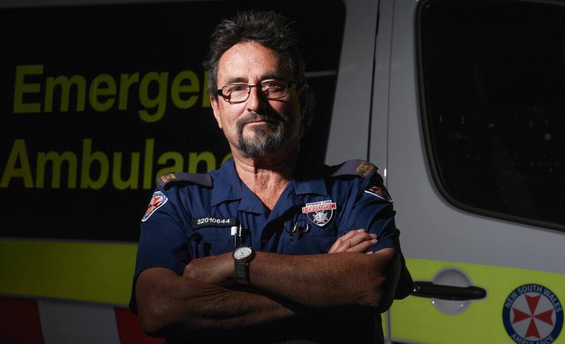 NEW CHAPTER: It's been a career of highs and lows, but Bob Wales will miss making a positive difference as a paramedic. Photo: Gareth Gardner