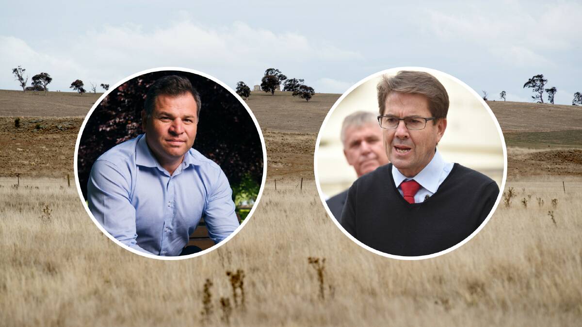 STIR: Philip Donato called on other regional MPs do donate their 2.5 per cent pay increase to a drought-relief cause, however Kevin Anderson labelled the move a cheap stunt.