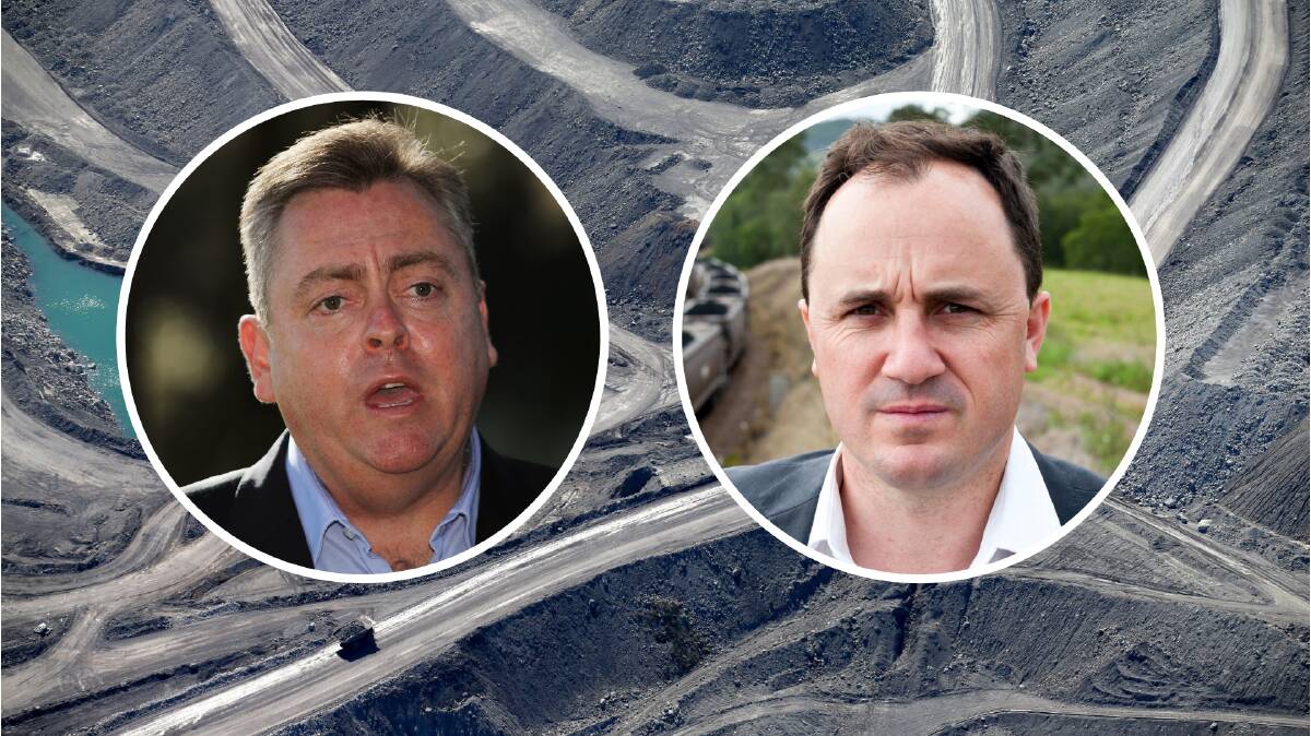 Planning Minister Anthony Roberts, left, was blasted by Greens MLC Jeremy Buckingham.