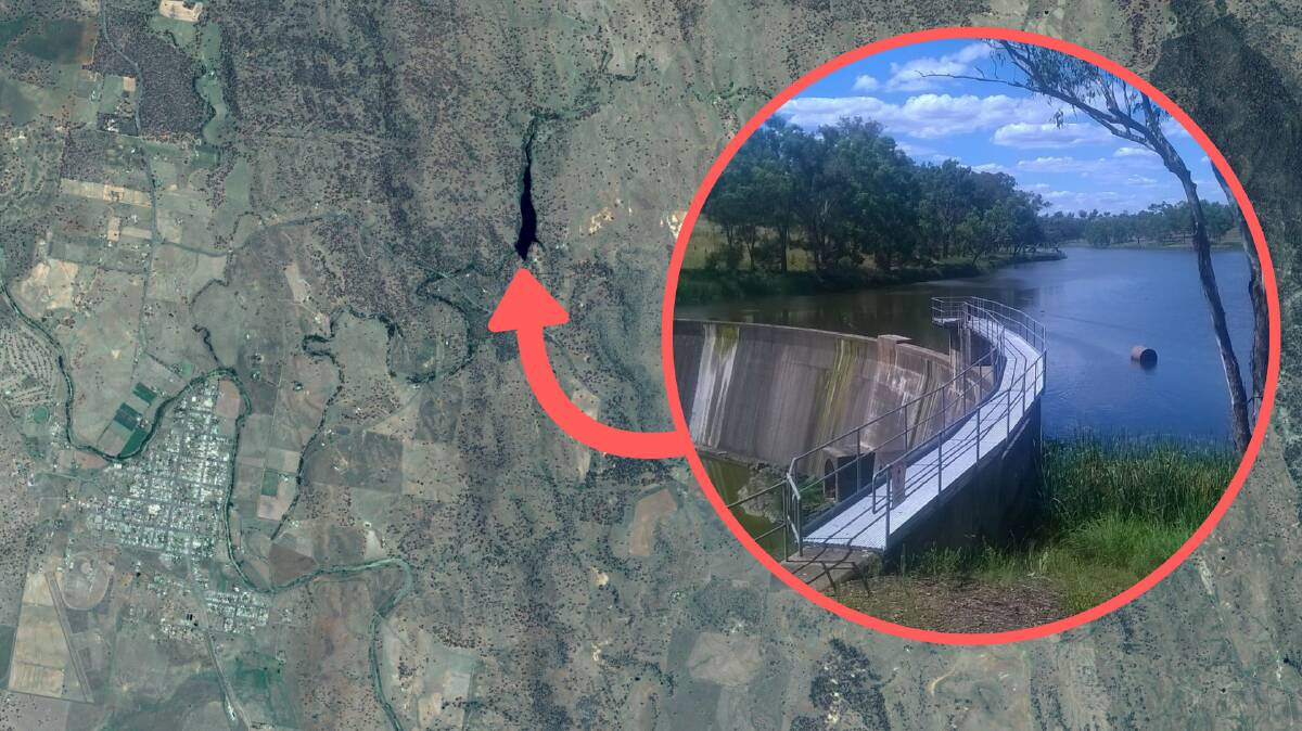 Connors Creek Dam, just north east of Barraba.
