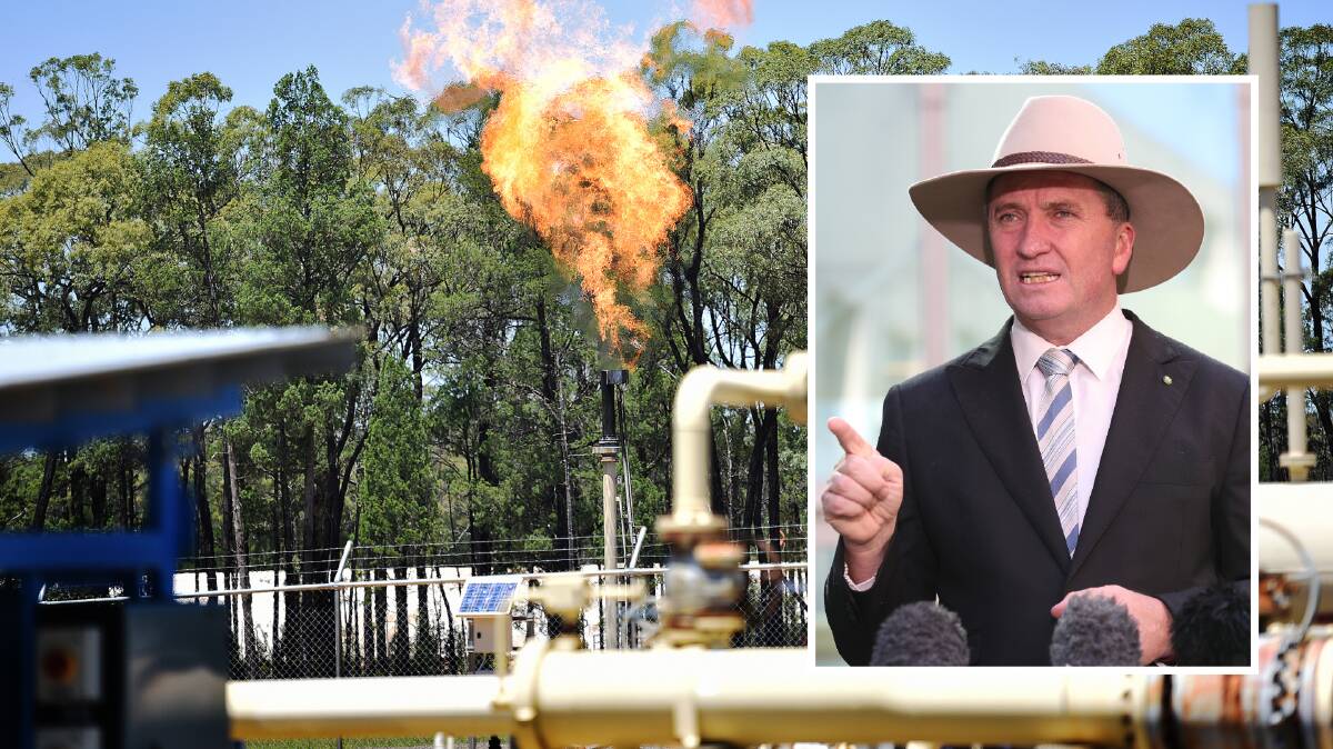 LESS CONFLICT: Member for New England Barnaby Joyce thinks farmers should be paid more to host gas wells. Photo: File