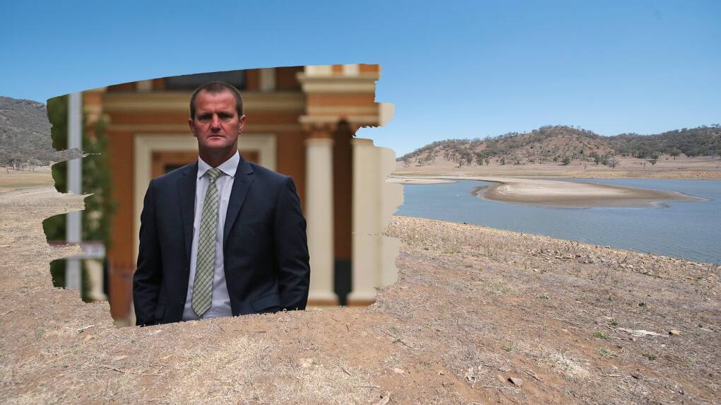 PLEASE EXPLAIN: NSW Shadow Water Minister Clayton Barr says the community was entitled to answers.