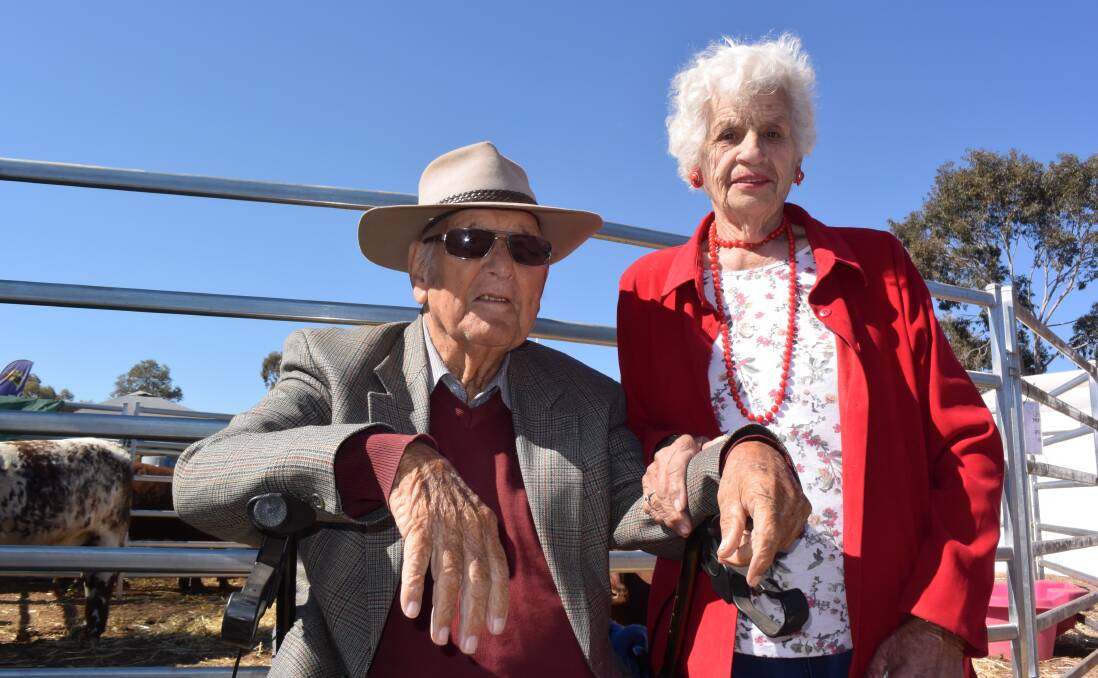 ORIGINALS: Ted and Dorothy Jerry have been at AgQuip for as long as the event has been around.