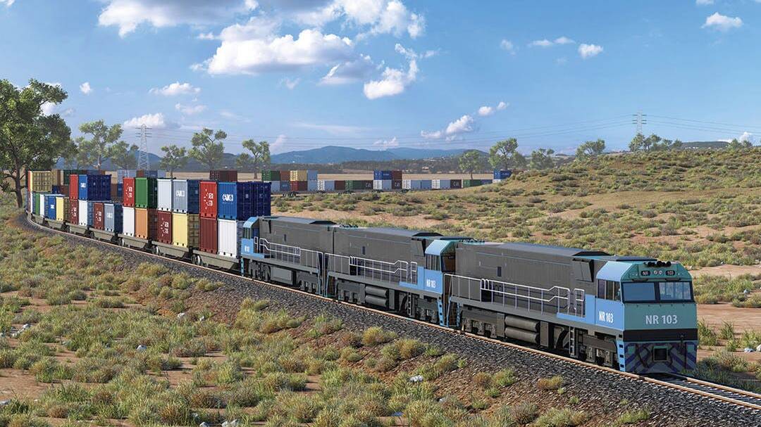 ON THE WAY: The Inland rail will bring a burst of business to regional NSW.