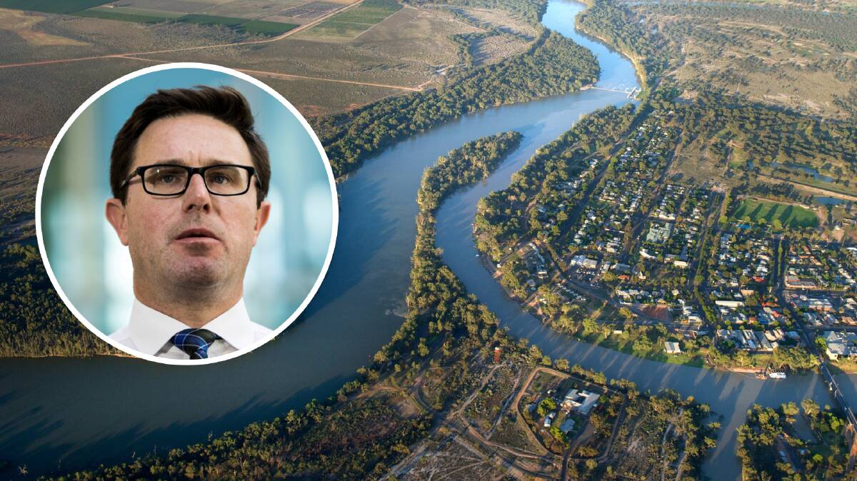 REVIEW: Water Minister David Littleproud made the announcement in Tamworth today.