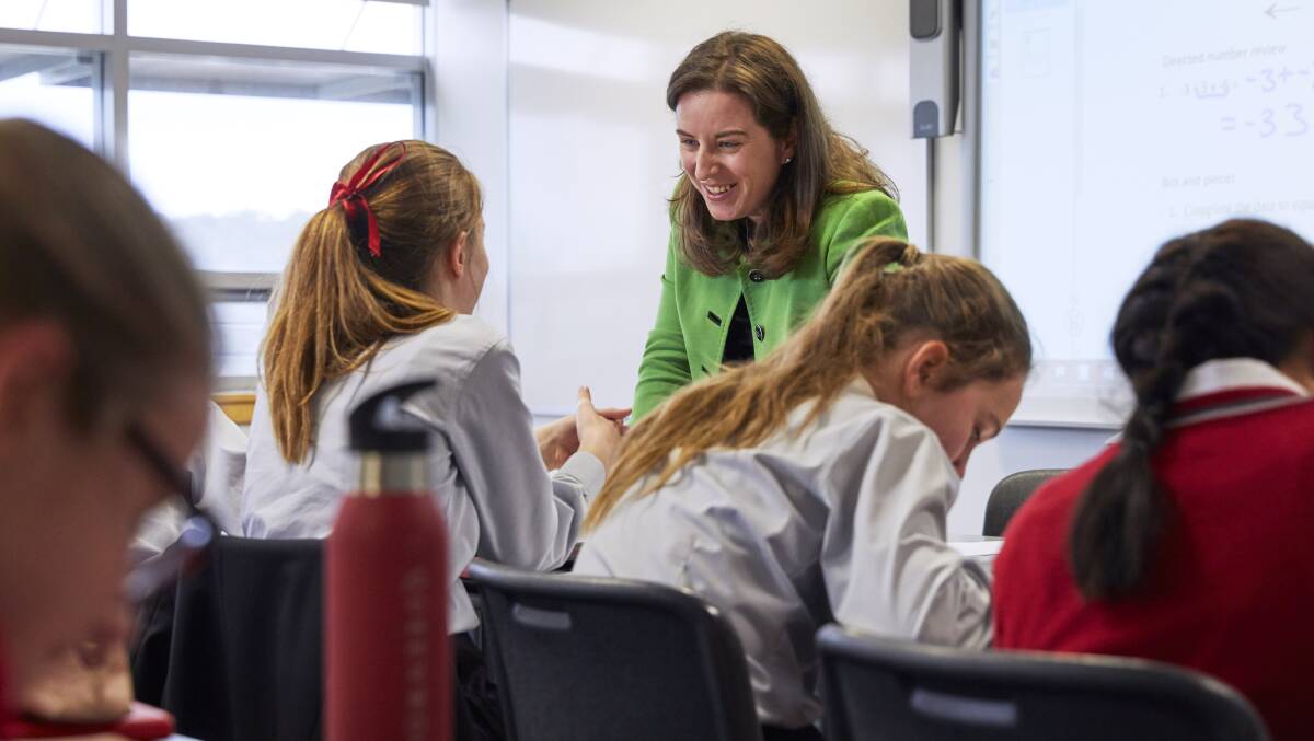 STAYING PUT: Fewer enrolments often means fewer teachers, but the government will look after drought-affected schools.