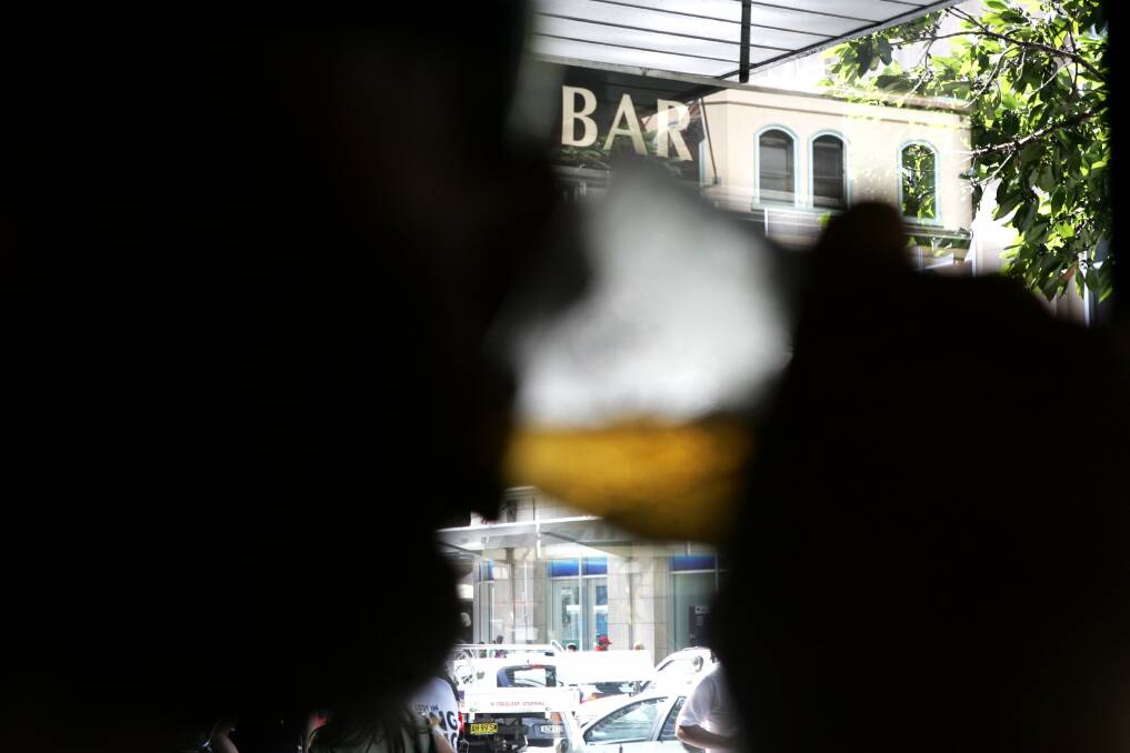IN HOUSE: The drinking has to stay indoors in the CBD