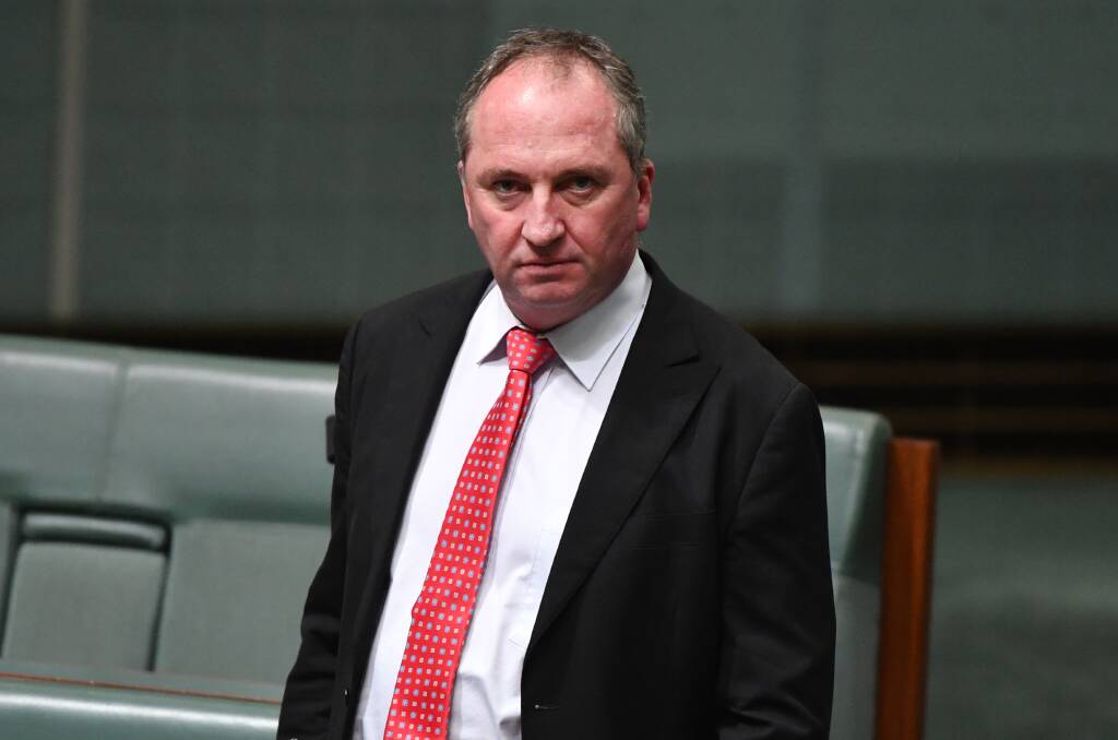 Barnaby Joyce confirms he will stand at the next election