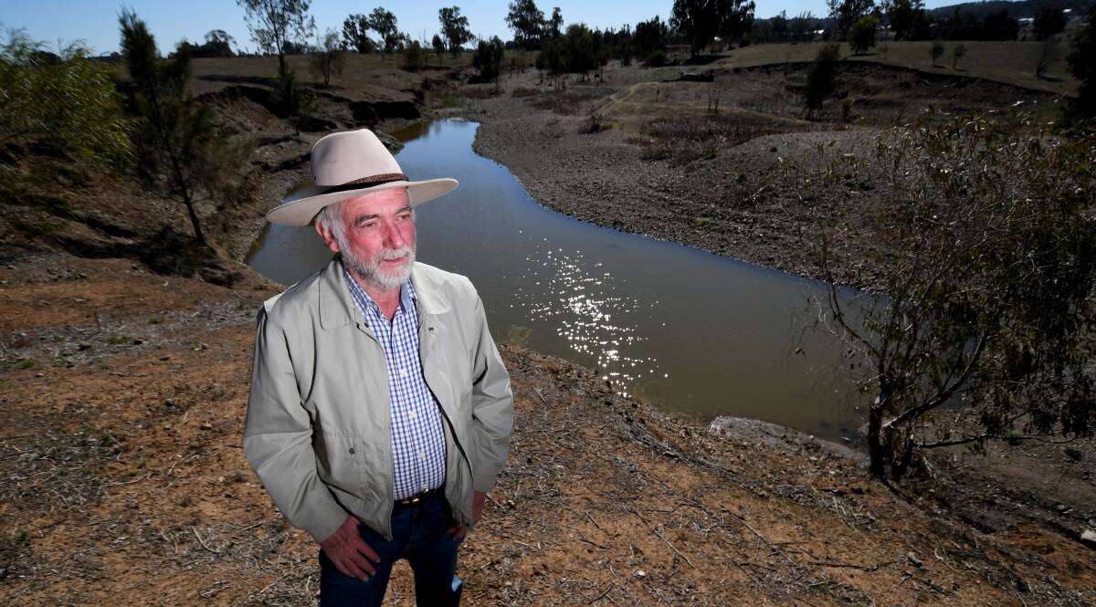 CONCERN: Councillor Russell Webb said the government had to act on the contamination impacting waterways and properties near the airport. Photo: Gareth Gardner