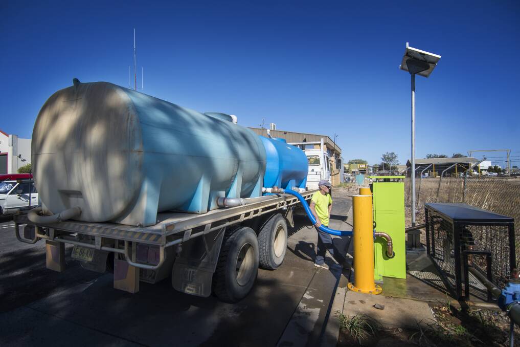 WATER WOES: Water carters may be forced to travel outside the region if groundwater supplies continue to dwindle. Photo: Peter Hardin
