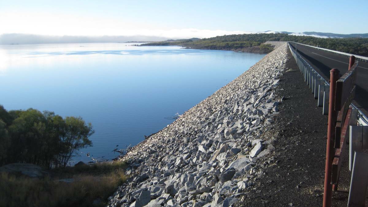 BIG RIG: Copeton Dam, while only at 5.8 per cent, still holds a massive amount of water, which is why Inverell has only just introduced basic water conservation measures.